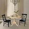 International Concepts 42 in. Dual Drop Leaf Table with 2 Cross Back Dining Chairs - 3 Piece Dining Set K01-42DP-C46-613P - alternate 3